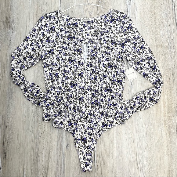 Free People Floral Bodysuit - Picture 6 of 10